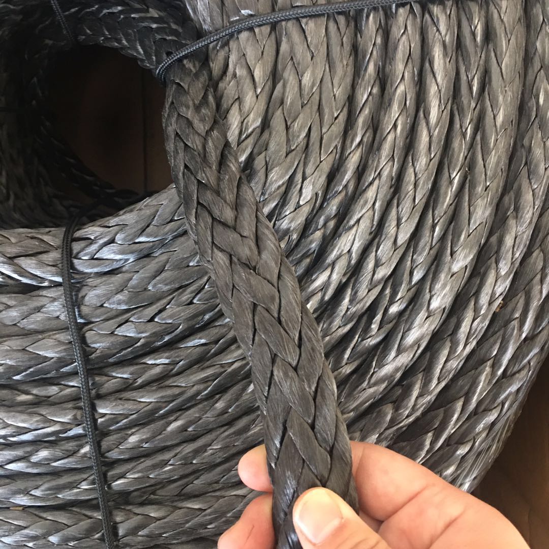 Cuerda de cabrestante sintética UHMWPE de 18 mm 3/4 "